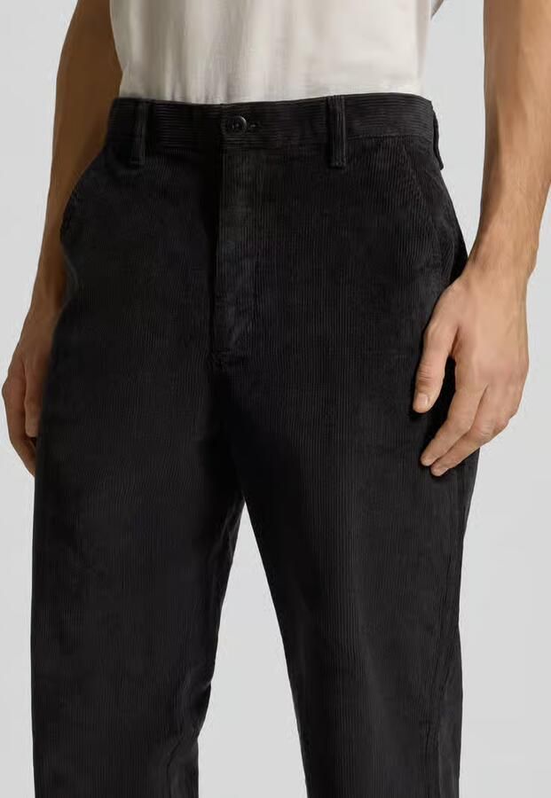 Calvin Klein Jeans Straight fit corduroy broek met steekzakken - Foto 2