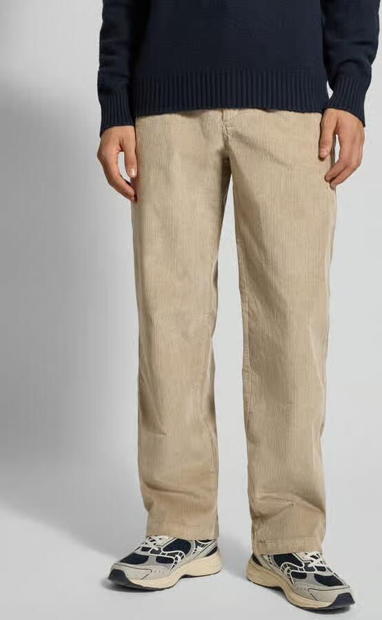 Calvin Klein Jeans Straight fit corduroy broek met steekzakken - Foto 2