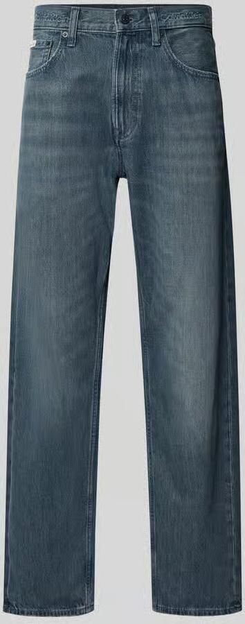 Calvin Klein Jeans Straight fit Jeans in 5-pocketmodel model 'Ash'