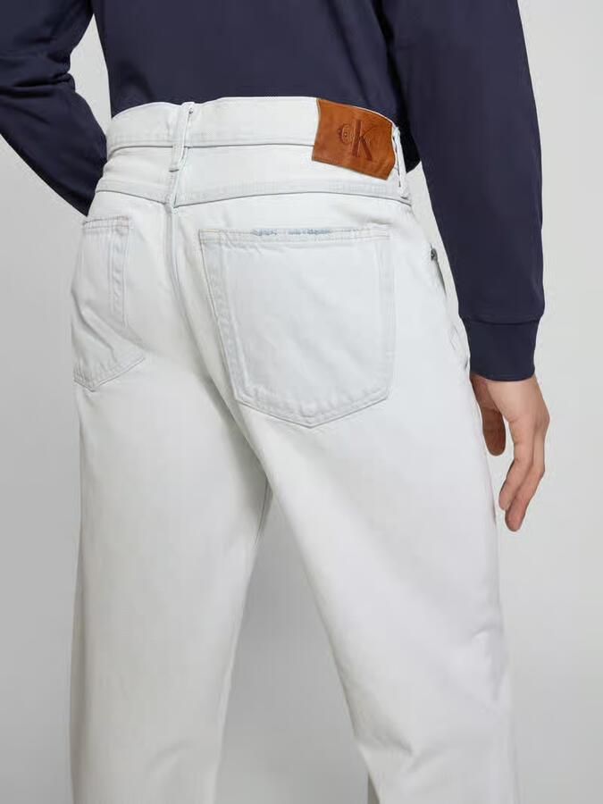 Calvin Klein Jeans straight fit jeans in used-look