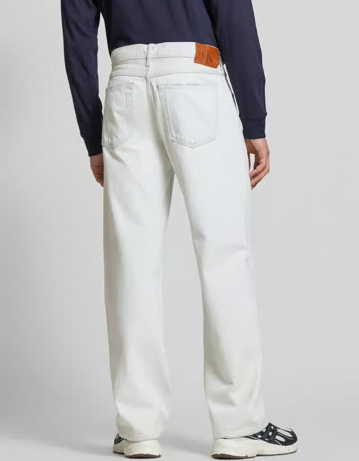 Calvin Klein Jeans straight fit jeans in used-look - Foto 2