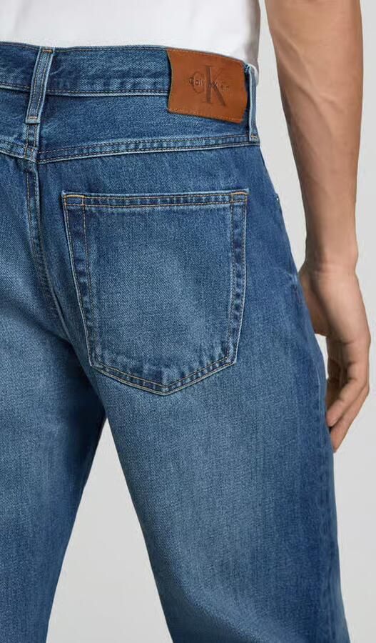 CALVIN KLEIN JEANS straight leg jeans dark blue denim - Foto 3
