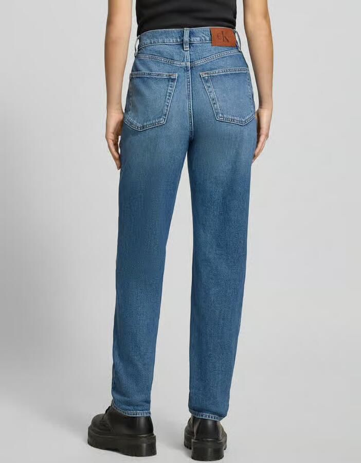 Calvin Klein Mom jeans NIEUWE MOM JEANS met merklabel op de tailleband - Foto 5