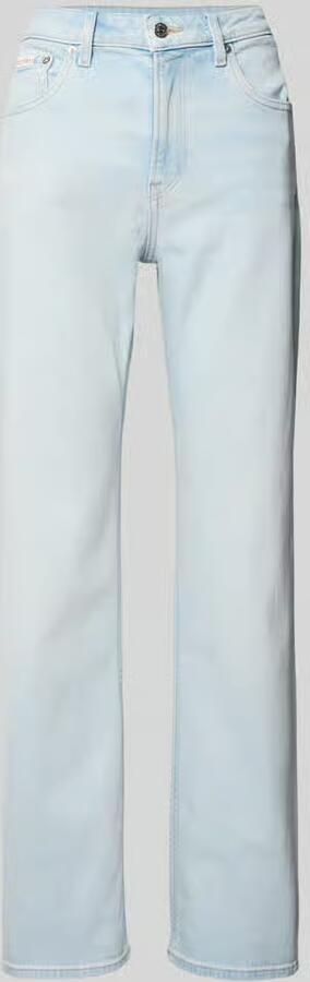 Calvin Klein Jeans straight fit jeans van katoenmix - Foto 2