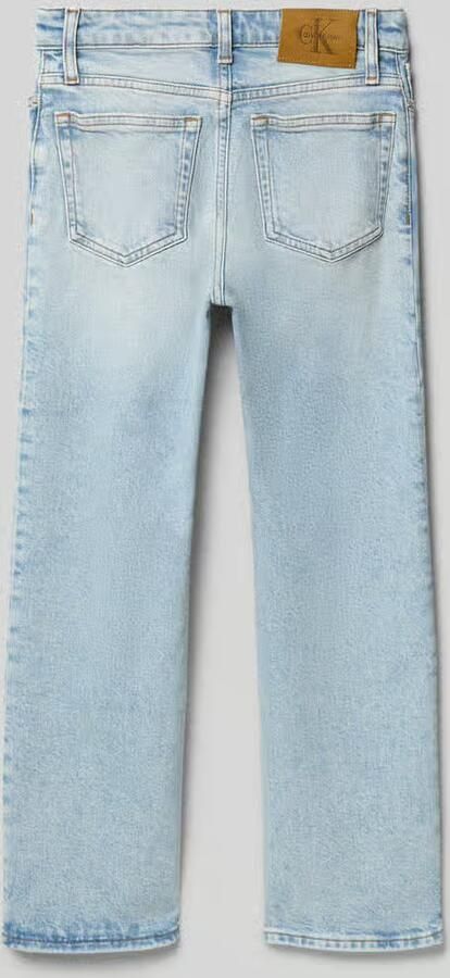 Calvin Klein Jeans straight fit jeans van katoenmix - Foto 5
