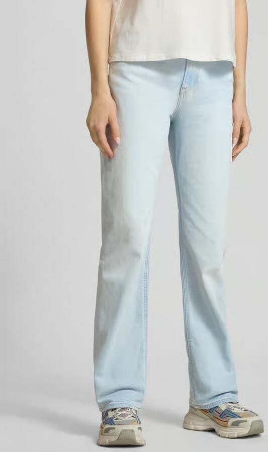 Calvin Klein Jeans straight fit jeans van katoenmix - Foto 2