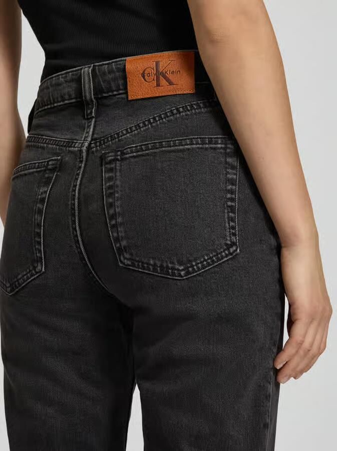 Calvin Klein Jeans Straight Jeans LONGUEUR REGULAR HIGH RISE STRAIGHT CK ESSENTIAL - Foto 4