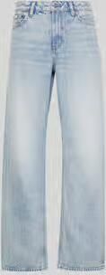 CALVIN KLEIN Dames Jeans Signature 90s Straight Lafayette Lichtblauw - Foto 14