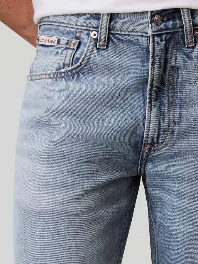 Calvin Klein Jeans straight fit jeans van puur katoen - Foto 2