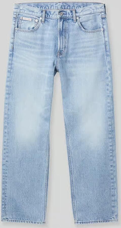 Calvin Klein Jeans straight fit jeans van puur katoen - Foto 4