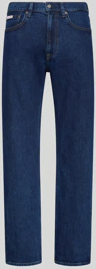 Calvin Klein Jeans straight fit jeans van puur katoen