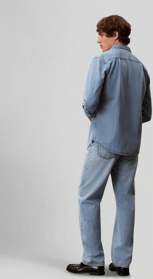 Calvin Klein Jeans straight fit jeans van puur katoen - Foto 6