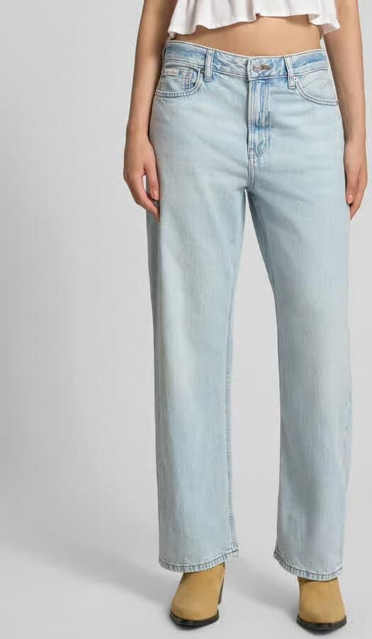 Calvin Klein Jeans straight fit jeans van puur katoen - Foto 4