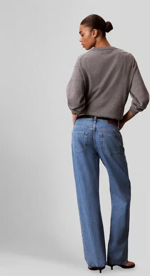 Calvin Klein Jeans straight fit jeans van puur katoen - Foto 3