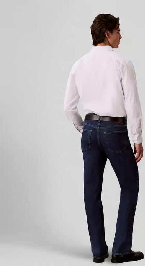 Calvin Klein Jeans straight fit jeans van puur katoen - Foto 3