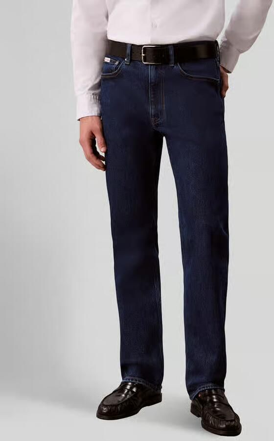 Calvin Klein Jeans straight fit jeans van puur katoen - Foto 2