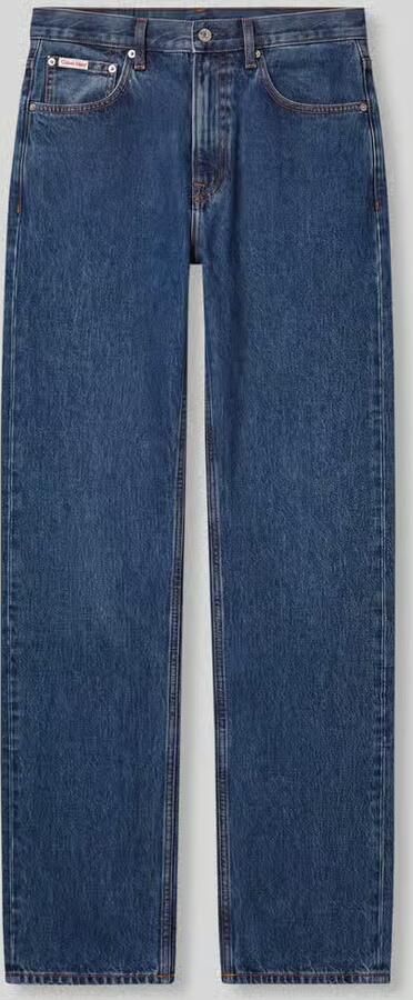 Calvin Klein Jeans straight fit jeans van puur katoen in 5-pocket-design - Foto 2