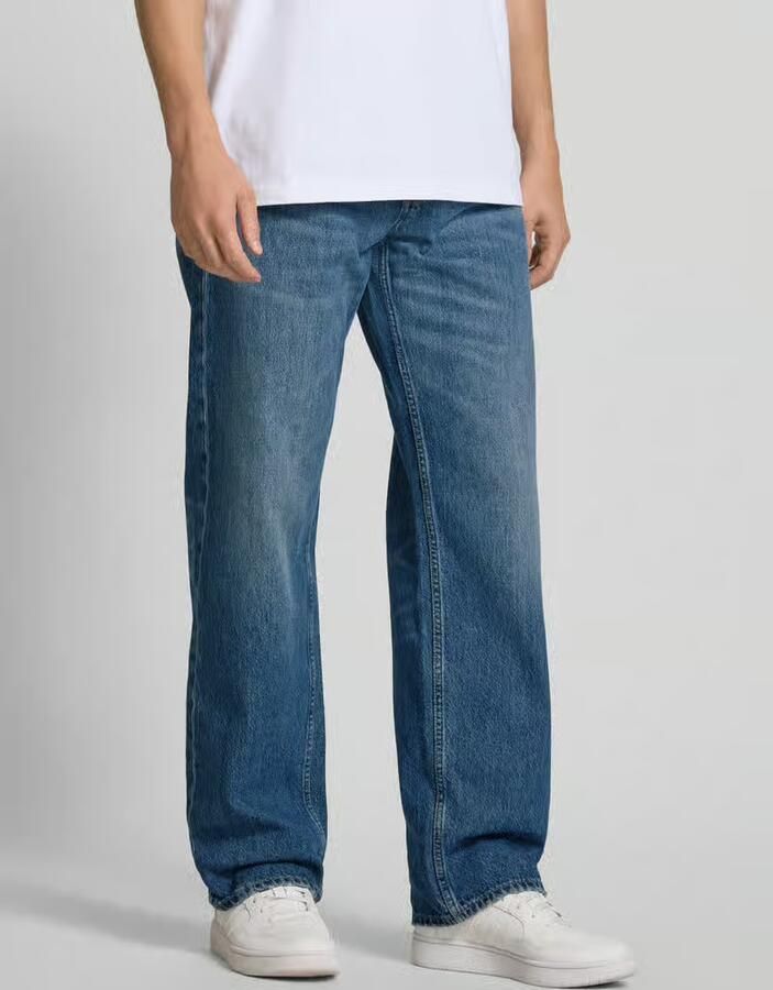 Calvin Klein Jeans Straight fit jeans van puur katoen in 5-pocketmodel - Foto 2