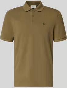 Calvin Klein Jeans Straight fit Poloshirt met Labelstitching