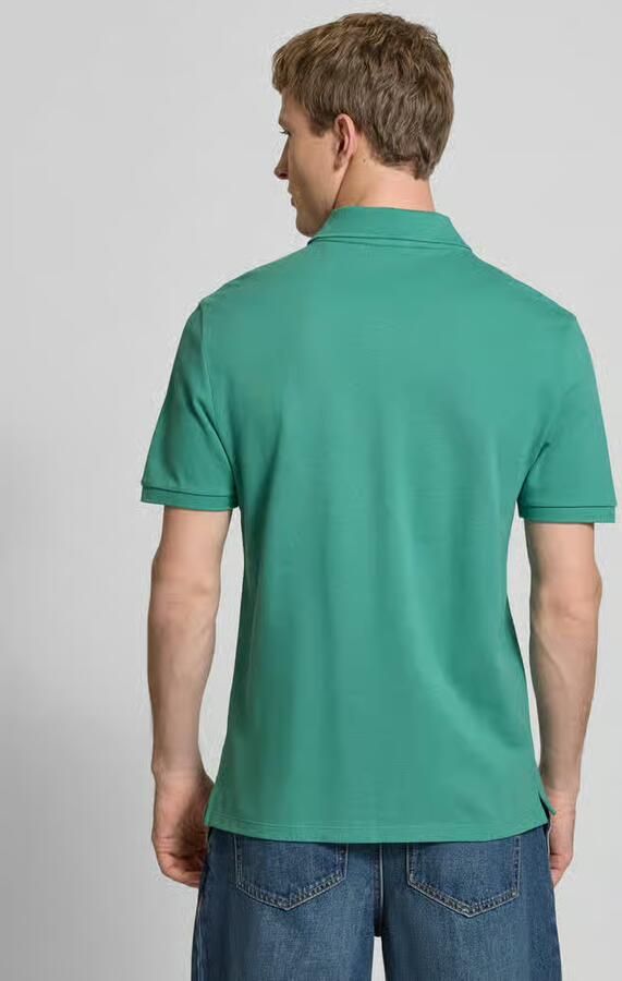 Calvin Klein Jeans Straight fit Poloshirt met Labelstitching