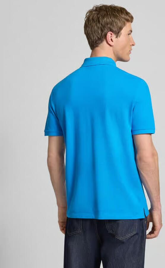 Calvin Klein Jeans Straight fit Poloshirt met Labelstitching