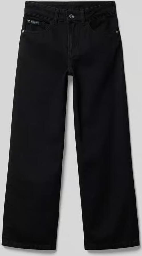 Calvin Klein Straight jeans Skater Clean Black Rgd voor kinderen tot 16 jaar en in 5-pocket stijl - Foto 6