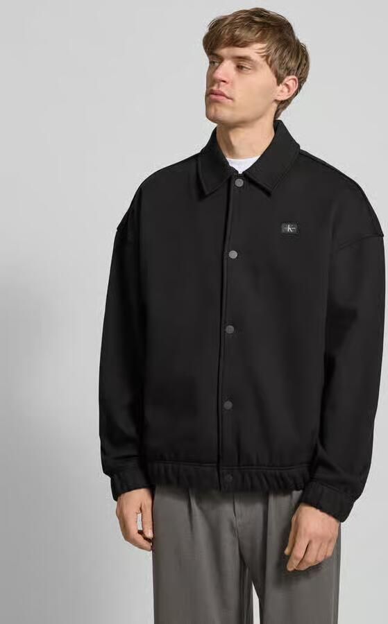 Calvin Klein Jeans Sweatjack met labelpatch - Foto 3