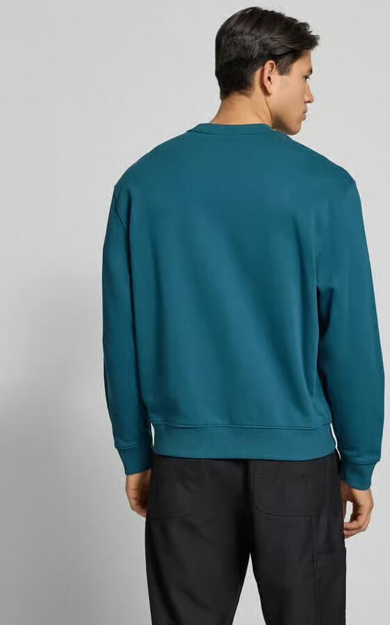 CALVIN KLEIN Heren Truien & Vesten Ls 350terry Ey Whsl Badge Hoodie Petrol - Foto 10