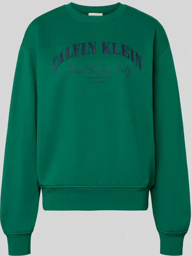 Calvin Klein Jeans sweatshirt met Labelprint Model 'GRAPHIC' - Foto 2