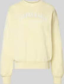CALVIN KLEIN Dames Truien & Vesten Logo Graphic Crewneck Sweatshirt Creme - Foto 5
