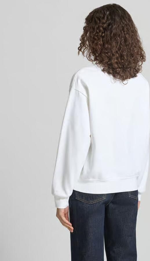 CALVIN KLEIN Dames Truien & Vesten Logo Graphic Crewneck Sweatshirt Wit - Foto 10