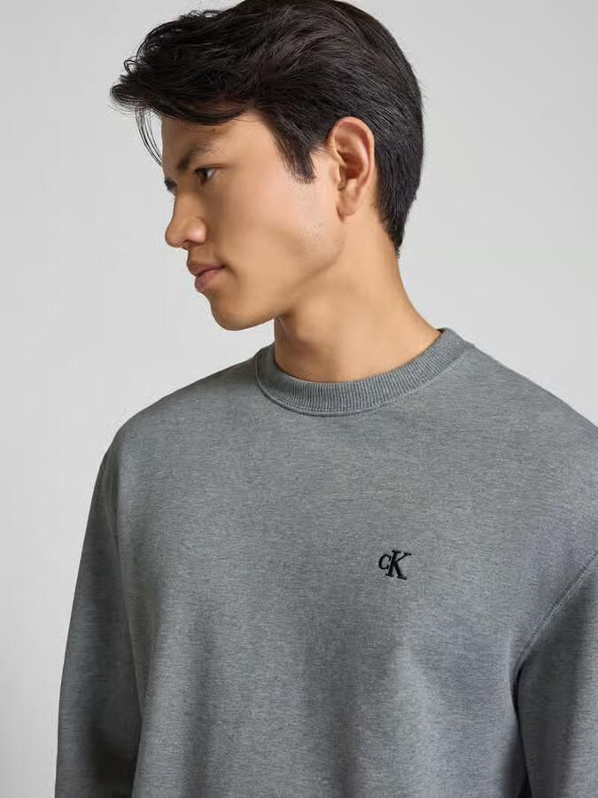 Calvin Klein Jeans Sweatshirt met labelstitching
