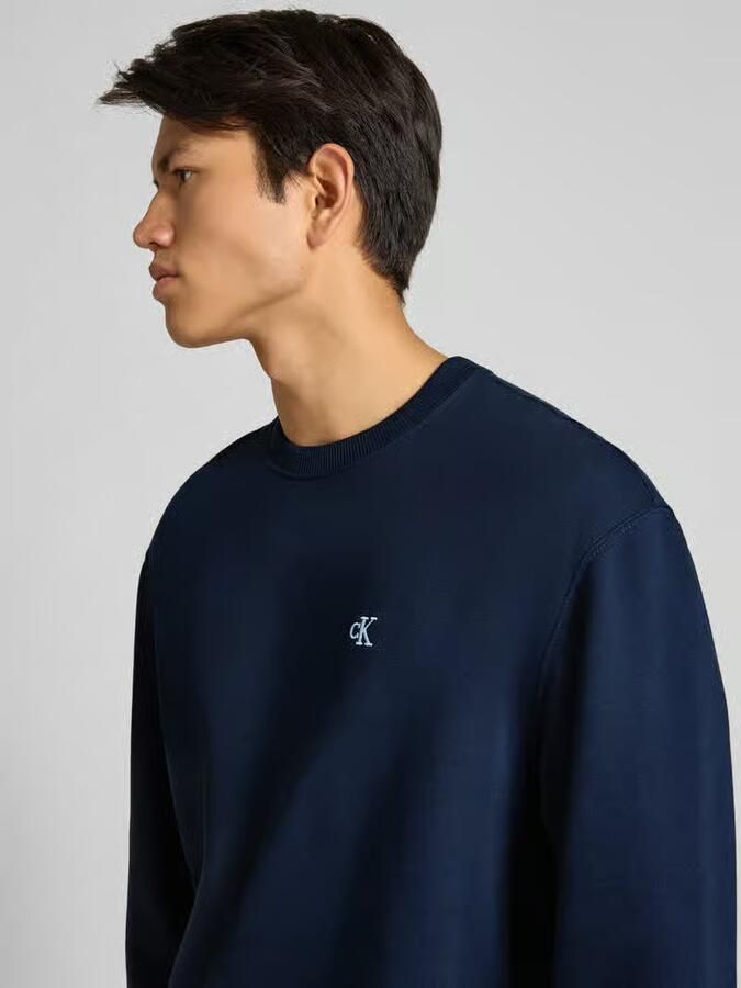 Calvin Klein Jeans Sweatshirt met labelstitching - Foto 2