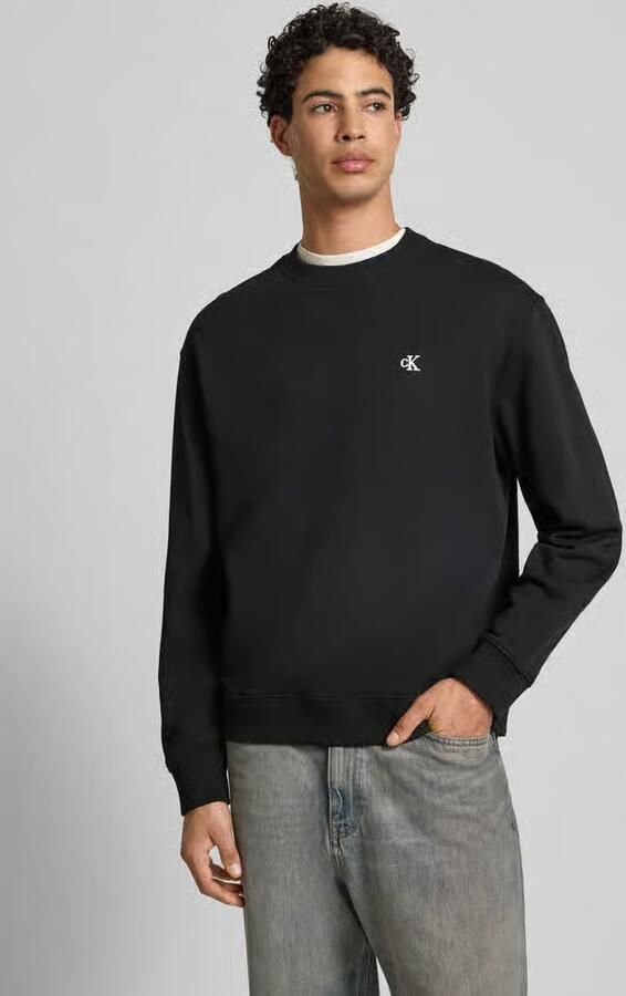 Calvin Klein Jeans Sweaters Lv04rc296g 350terry Monogram Cn - Foto 5