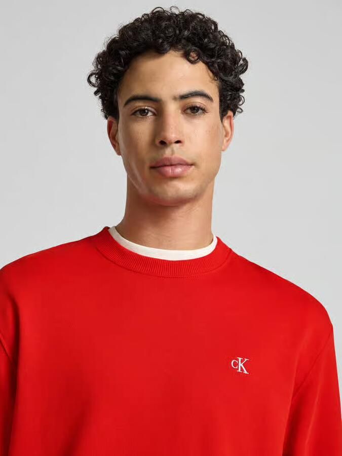 Calvin Klein Jeans Sweatshirt van puur katoen - Foto 2