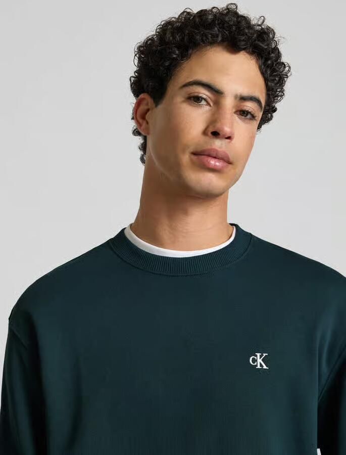 Calvin Klein Jeans Sweatshirt van puur katoen - Foto 2