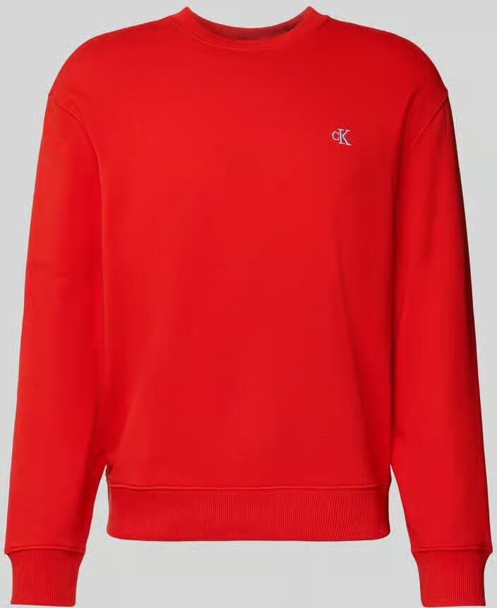Calvin Klein Jeans Sweatshirt van puur katoen