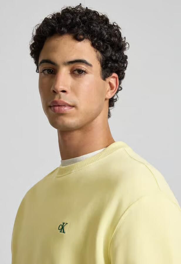 Calvin Klein Jeans Sweatshirt van puur katoen - Foto 2