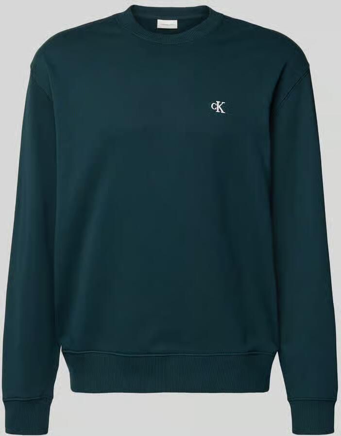 Calvin Klein Jeans Sweatshirt van puur katoen