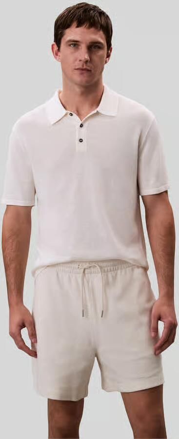 Calvin Klein Jeans Sweatshorts met tunnelkoord - Foto 12