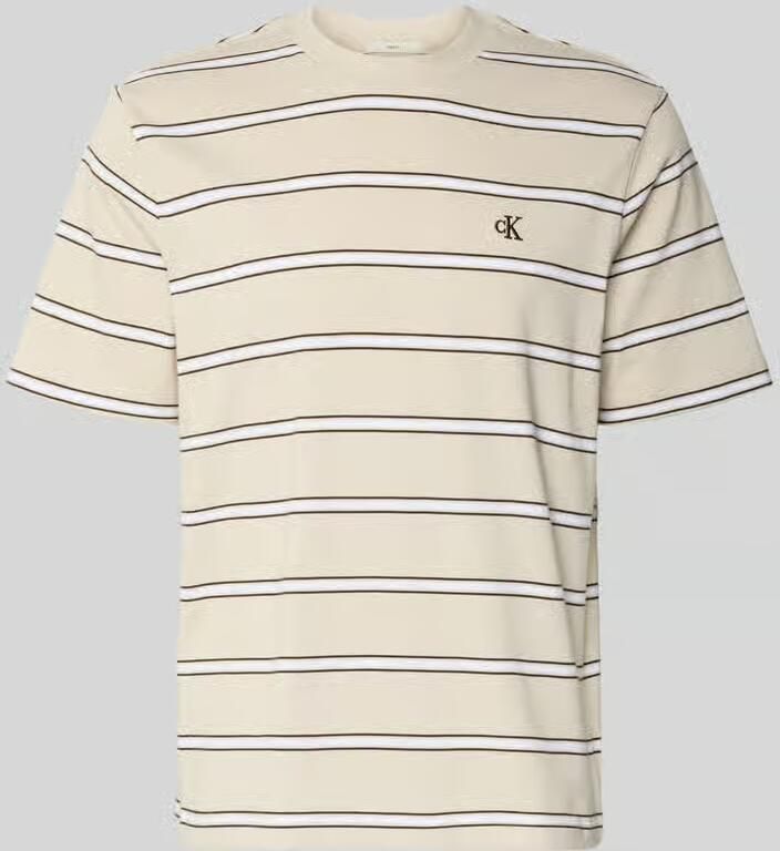 Calvin Klein Jeans t-shirt met gestikt logo - Foto 2