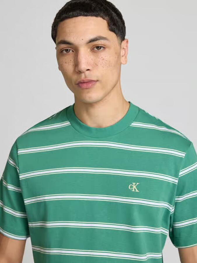 Calvin Klein Jeans t-shirt met gestikt logo