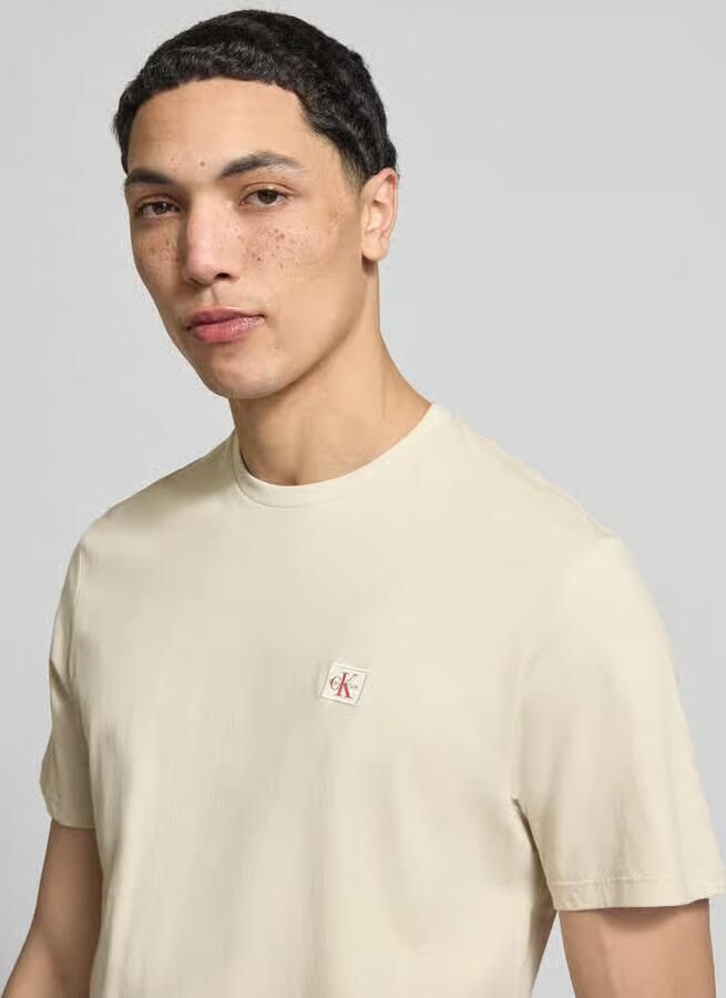 Calvin Klein Jeans T-shirt met label-badge - Foto 2