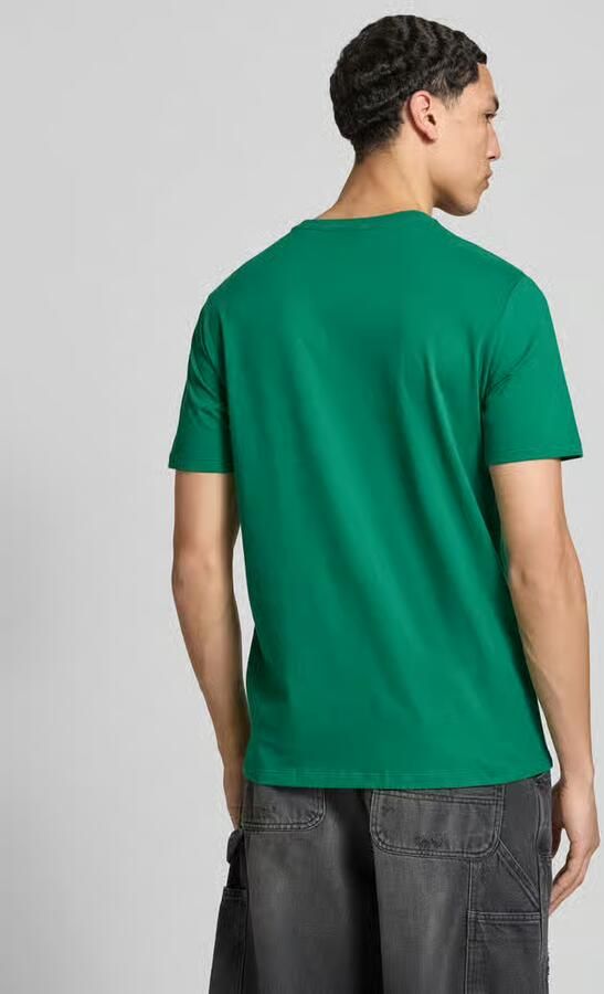 CALVIN KLEIN Heren Polo's & T-shirts Ss Badge 30s Jersey Classic Tee Groen - Foto 5