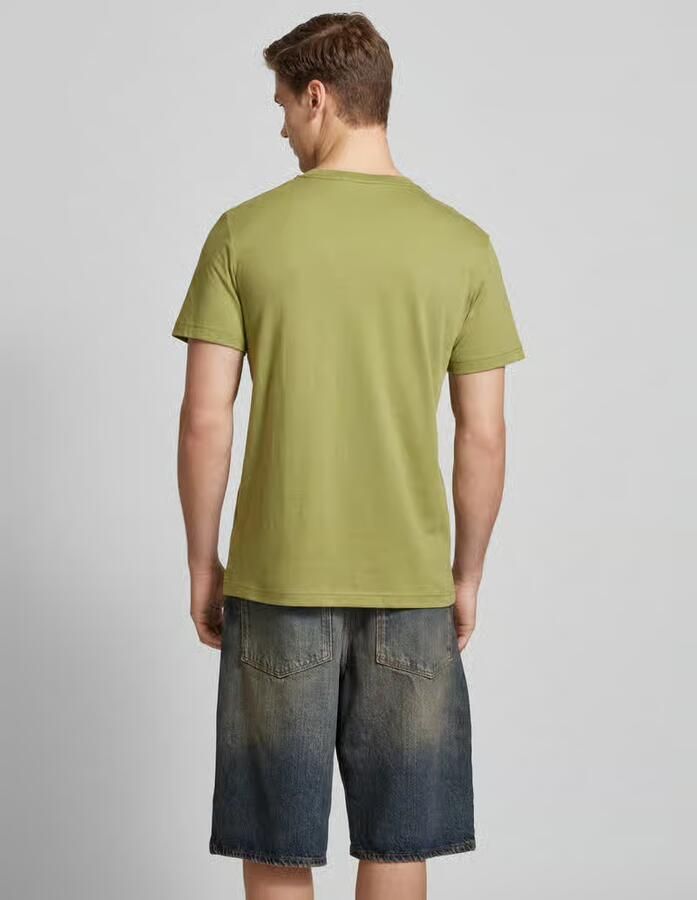 CALVIN KLEIN Heren Polo's & T-shirts Ck Embro Badge Tee Groen