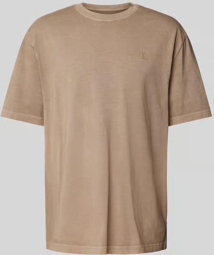Calvin Klein Jeans Polo Shirt Lange Mouw WASHED PUFF PRINT J30J327078 - Foto 2