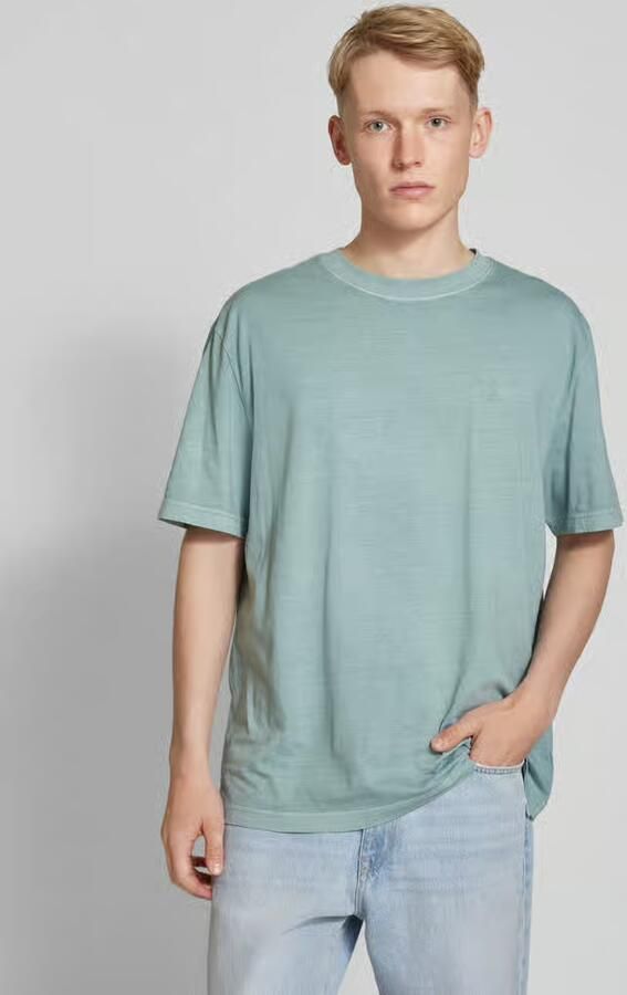Calvin Klein Jeans Polo Shirt Lange Mouw WASHED PUFF PRINT J30J327078 - Foto 4