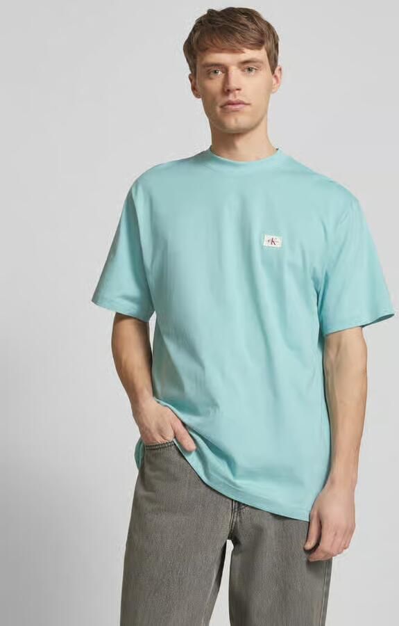 Calvin Klein Jeans T-shirt met labeldetail - Foto 2