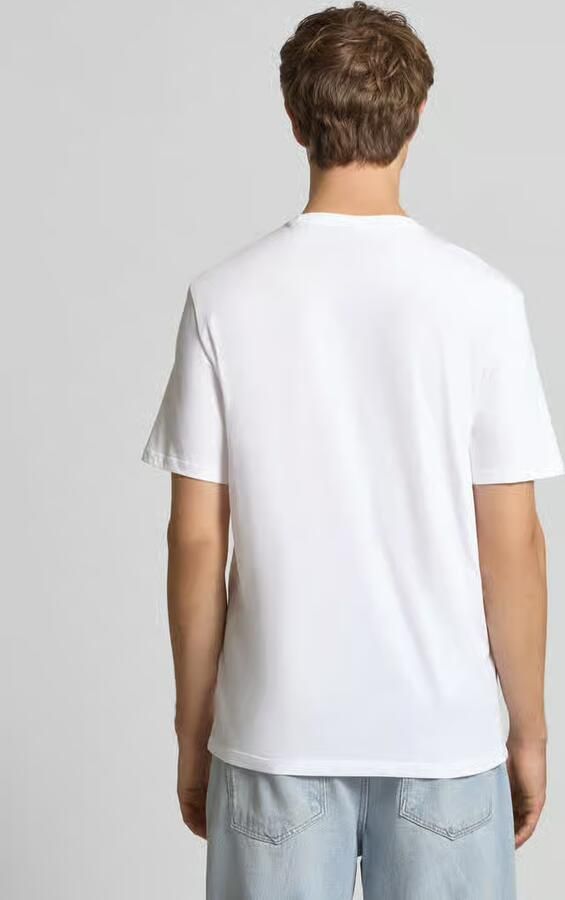 Calvin Klein Jeans T-shirt met labeldetail in een set van 2 stuks - Foto 8