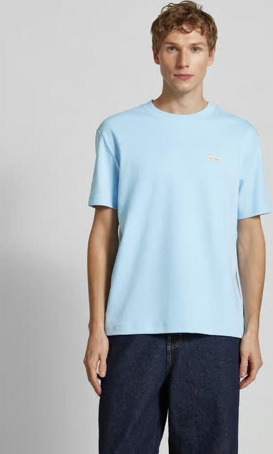 Calvin Klein Jeans T-shirt met labelpatch - Foto 2